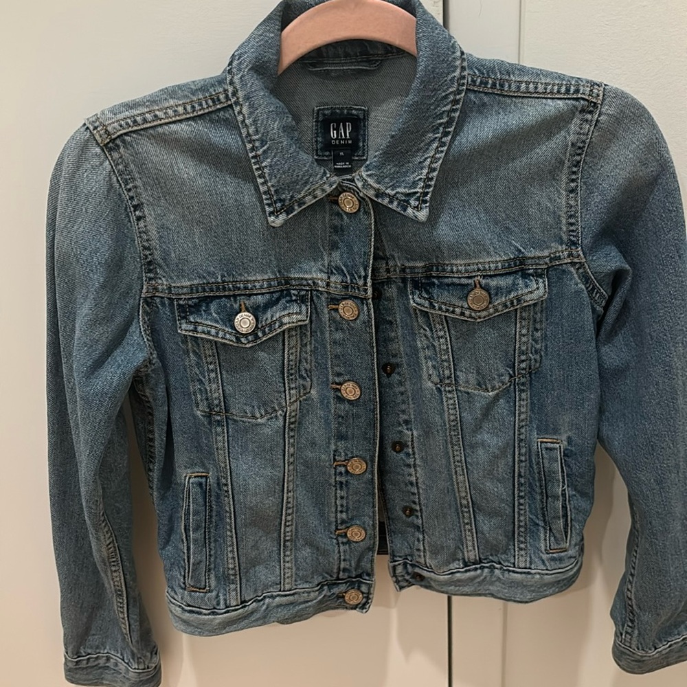 Girls GAP Denim Jacket - Medium Wash